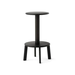 Decorative Round Side Stool Color Black