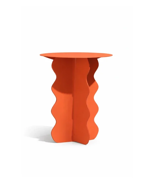 Minimal Artistic Side Table Color Red